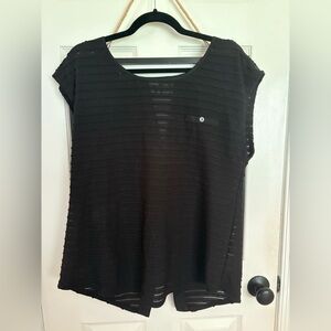 Maurices Black Button-Up Blouse